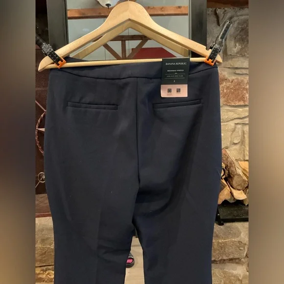 NWT Blue Banana Republic High Rise Crop Flare Trouser size 8 - Picture 3 of 4